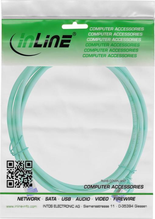 Produktbild InLine Patchkabel Slim (S/FTP, CAT6a, 3 m)