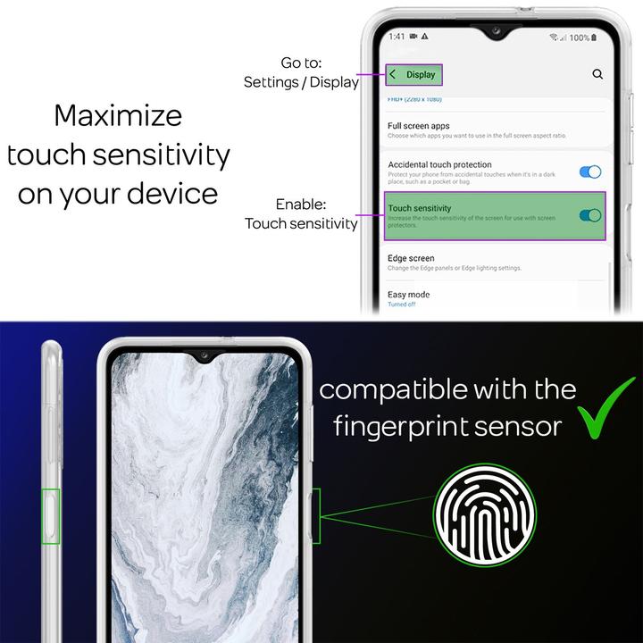 Produktbild Nalia Klare 360 Grad Hülle (Samsung Galaxy A13 5G)