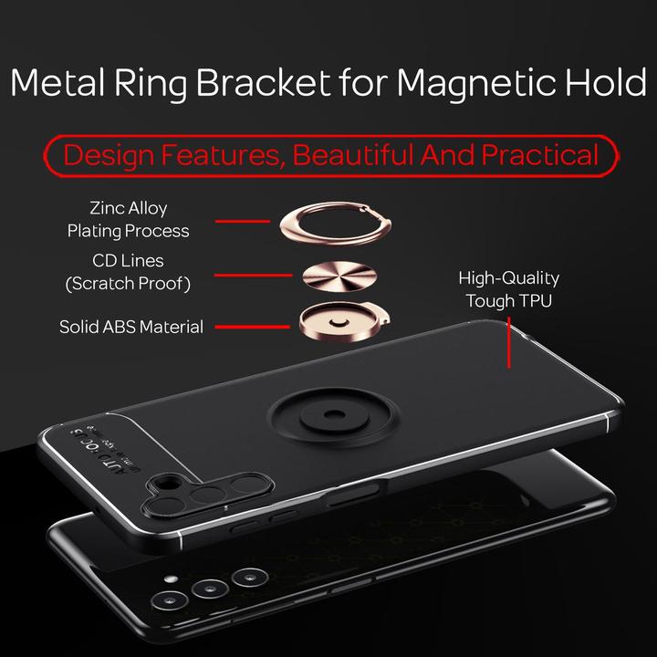 Image du produit Nalia Étui en silicone pour bague matte (Samsung Galaxy A13 5G)