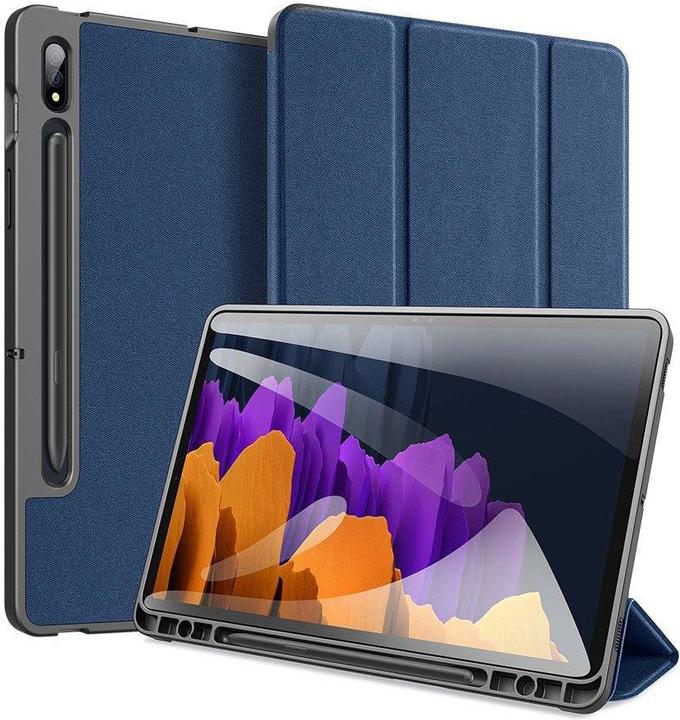 Actual product image Dux Ducis Domo Tablet Cover with Multi-Angle Stand and Smart Sleep for Samsung Galaxy Tab S7 (Galaxy Tab S7, Galaxy Tab S8)