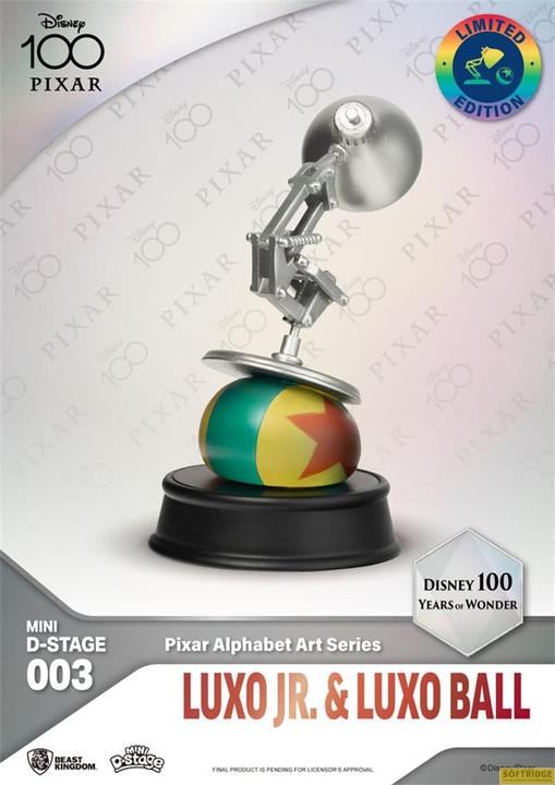 Immagine prodotto Beast Kingdom Mini diorama Disney 100 anni di meraviglie - Arte dell'alfabeto Pixar