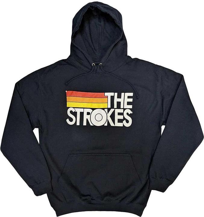 Immagine prodotto The Strokes Logo e strisce (felpa con cappuccio) (XXL)