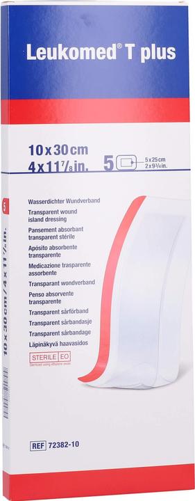 Immagine prodotto BSN T plus transparenter Wundverband 10x30cm mit Wundauflage (5 x)