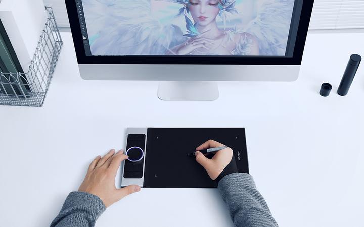 Produktbild XP-Pen Graphics Tablet The Deco Pro is a small wireless tablet
