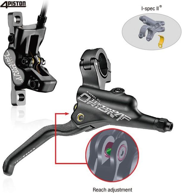 Tektro Orion 4P (Rear brake, Brake kit, 4)