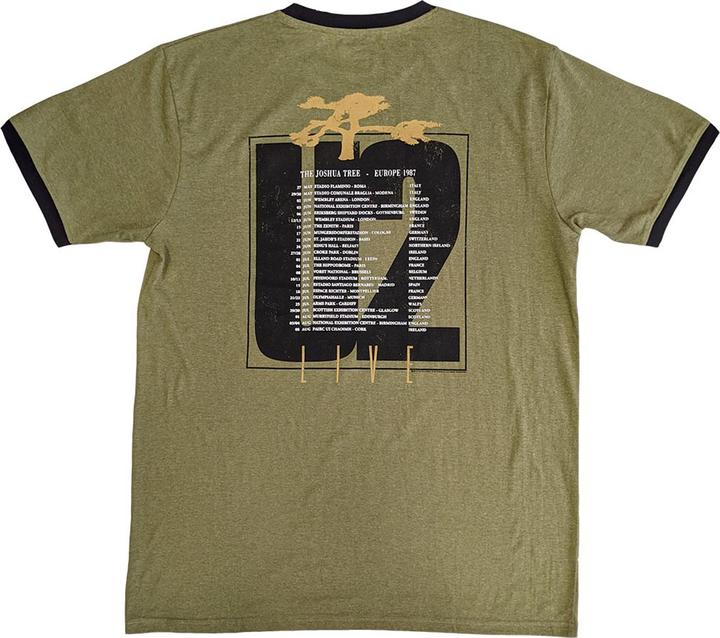 Image du produit U2 - T-shirt JOSHUA TREE EUROPE - Adulte (XXL)