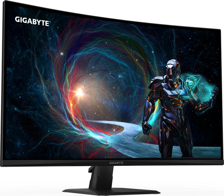 Actual product image Gigabyte Dis 32 GBT GS32QCA QHD 180Hz IPS Curved (2560 x 1440 pixels, 31.50")
