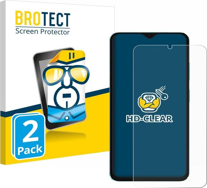 Produktbild BROTECT Schutzfolie Displayschutz Klar (2 Stück, LG Spirit C70)