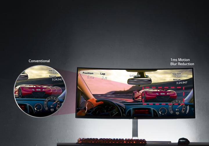 Image du produit LG 38uc99-W (3840 x 1600 pixels, 37.50")