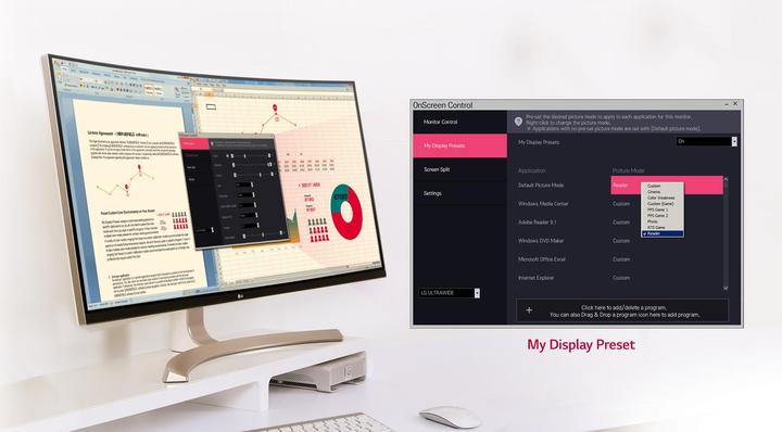 Image du produit LG 38uc99-W (3840 x 1600 pixels, 37.50")