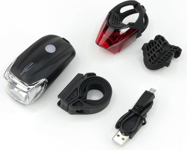 Image du produit Ansmann Kit déclairage de vélo (170 lm, 170 lm)