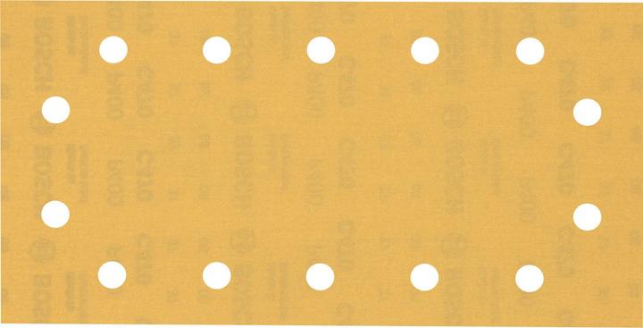 Image du produit Bosch Professional Zubehör Papier abrasif Expert C470 avec 14 trous pour ponceuses vibrantes, 115 x 230 mm, G 400, 50 pcs. (400)