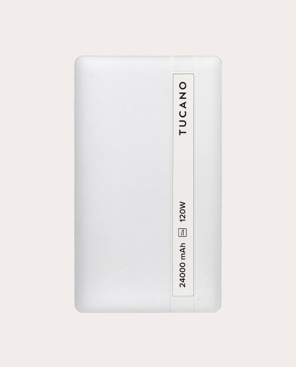 Produktbild Tucano Power bank for laptop, 24000 mAh, Weiss (24000 mAh, 120 W)