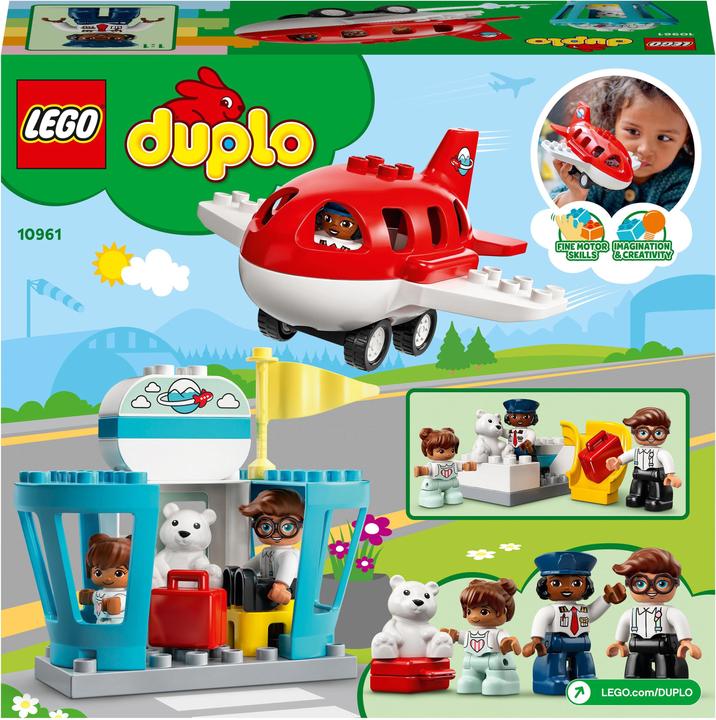 Image du produit LEGO Avion et aéroport (10961)