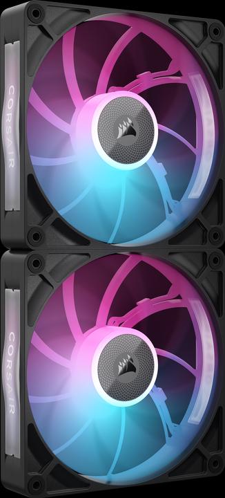 Actual product image Corsair RX MAX RGB Series, iCUE LINK RX140 MAX RGB, 140mm RGB Fan, Dual Fan Kit (140 mm, 2 x)