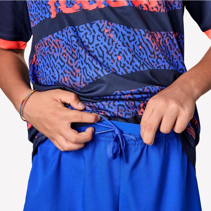 Actual product image Kipsta Kinder Fussball Shorts - Viralto blau/rot (14, 15, 16)