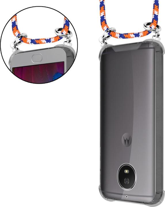Produktbild Cadorabo TPU Handy Kette SILBER Cover