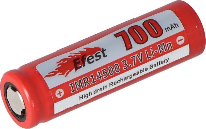 Actual product image Efest Battery IMR 14500 V1 - unsecured (1 pcs., 14500, 700 mAh)