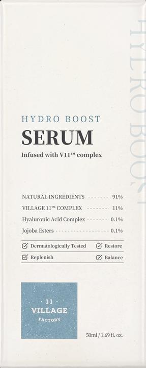 Actual product image Village 11 Factory Hydro boost serum (50 ml)