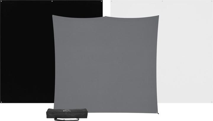 Immagine prodotto Westcott Kit fondale X-Drop Pro 3-Pack (8x8) Kit fondale, 2,4 x 2,4 m (240 cm)