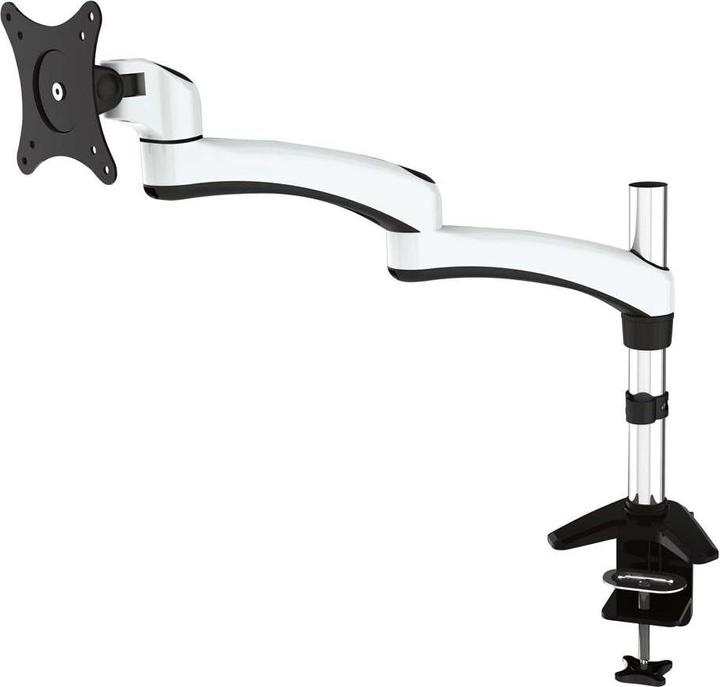 Actual product image Jenimage ME130TK Desk Mount - 1 Monitor Tilt -90 to +45 degrees Rotate 180 degrees Pan 360 degrees fue... (Table, 27")