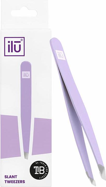 Image du produit Tools for Beauty T4B ILU Pince à sourcils Pointe de précision Pince à épiler Épilation faciale (Violet)