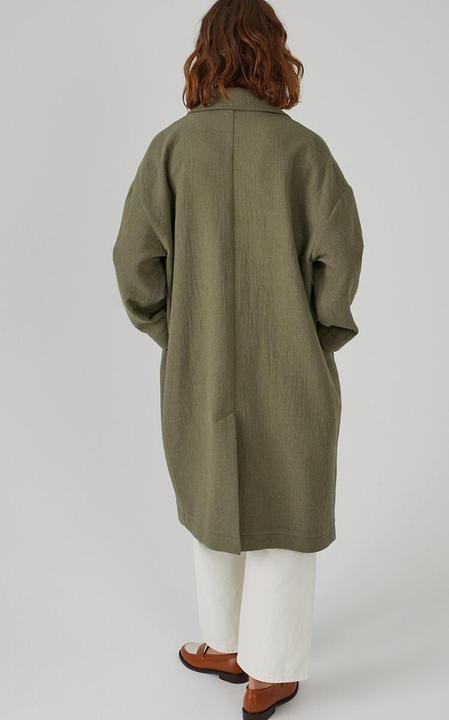 Image du produit La Redoute Collections Manteau avec fermeture à boutons (XS)