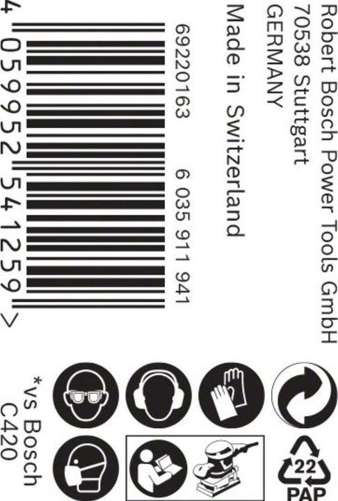Produktbild Bosch Professional Zubehör EXPERT M480 Schleifnetzrolle, 115 mm, 5 m, G 120 (120)