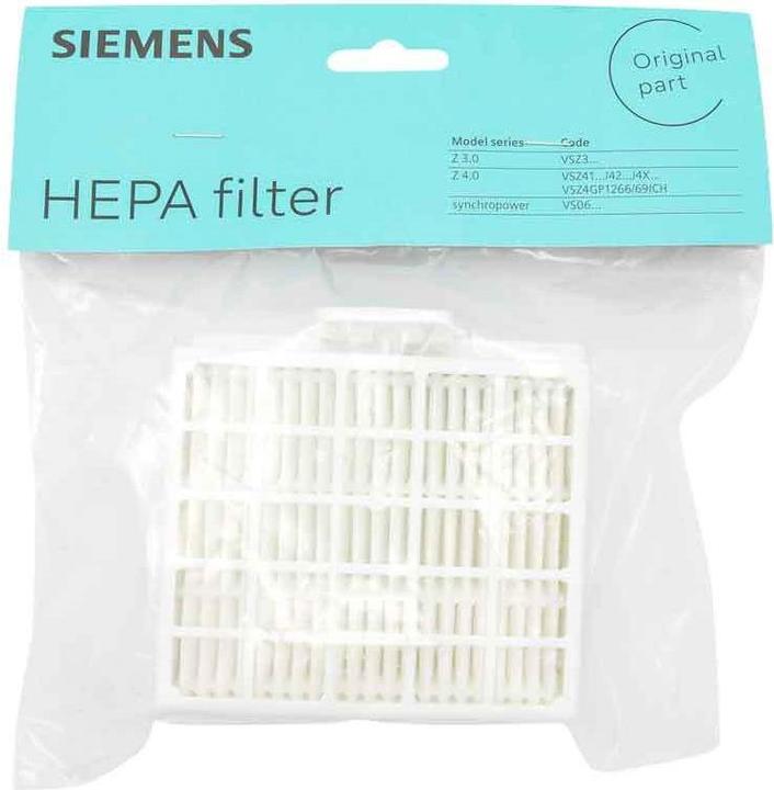 Produktbild Siemens Hochleistungs-Hygienefilter