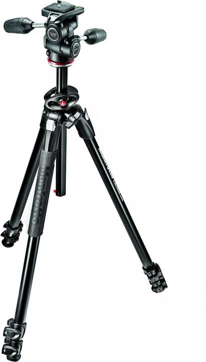 Manfrotto 290 DOUBLE TRIPODE AVEC TÊTE MH804-3W (Matières plastiques)