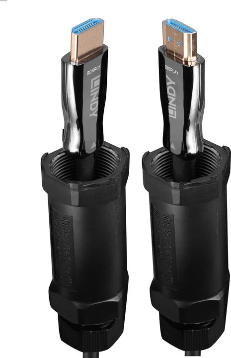 Productafbeelding Lindy 10 m gepantserde glasvezel hybride HDMI 8K60 kabel (10 m, HDMI)