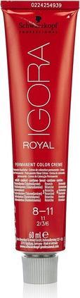 Actual product image Schwarzkopf Professional Igora Royal (8-11 Light blonde Cendre Extra)