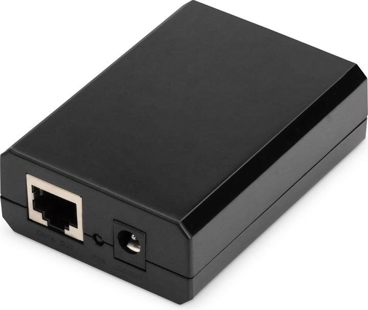 Produktbild Digitus Gigabit PoE af Splitter10/100/1000Mbps 12W Eingang 802,3af Ausgang 5V/2A 9V/1,5A 12V/1A Kunststof... (2 Ports)