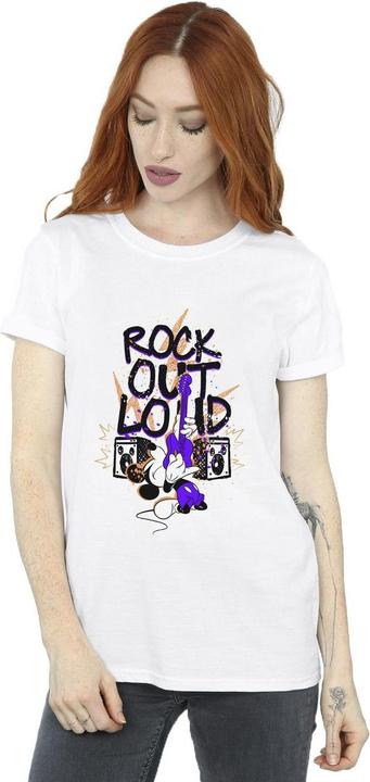 Immagine prodotto Disney Mickey Mouse Rock Out Loud Maglietta Ampia Donna (4XL)