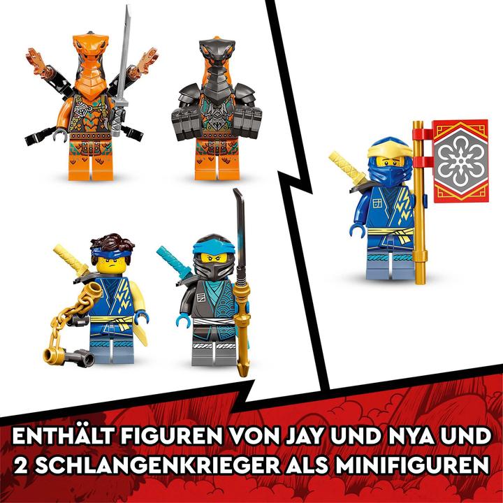 Actual product image LEGO Ninjago - Jay and Nya's race car EVO (71776, LEGO Ninjago)