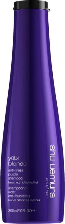 Shu Uemura yūbi blonde Anti-Gelbstich Purple Shampoo (300 ml, Flüssiges Shampoo)