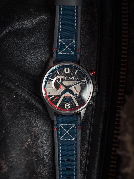 Produktbild AVI-8 AV-4056-09 Hawker Harrier Dual Retrograde (Chronograph)