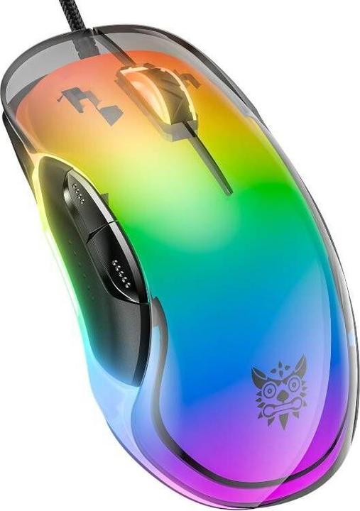 Actual product image Onikuma CW925 RGB Backlit Wired Gaming Mouse (Cable)
