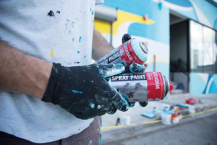 Actual product image Amsterdam Spray paint (Permanent green Dark, 400 ml)