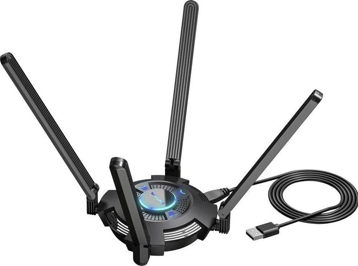 Immagine prodotto Wavlink Vitesse Ultra WiFi 6E AX5400 Adattatore USB3.0 Adattatore WLAN USB-A (USB 3.0) (USB 3.0)