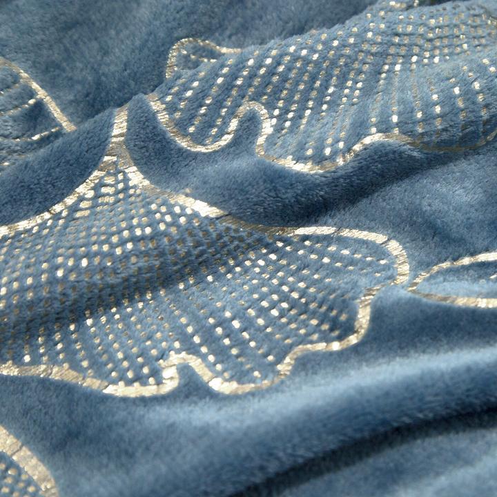 Actual product image Eurofirany KOC / FLA / GINKO 150X200 BLUE (150 x 200 cm)