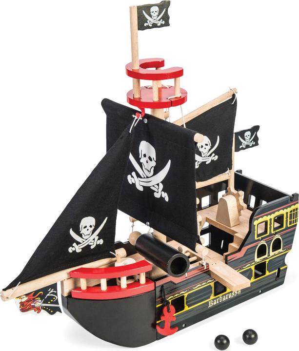 Produktbild Le Toy Van Barbarossa Piraten Schiff