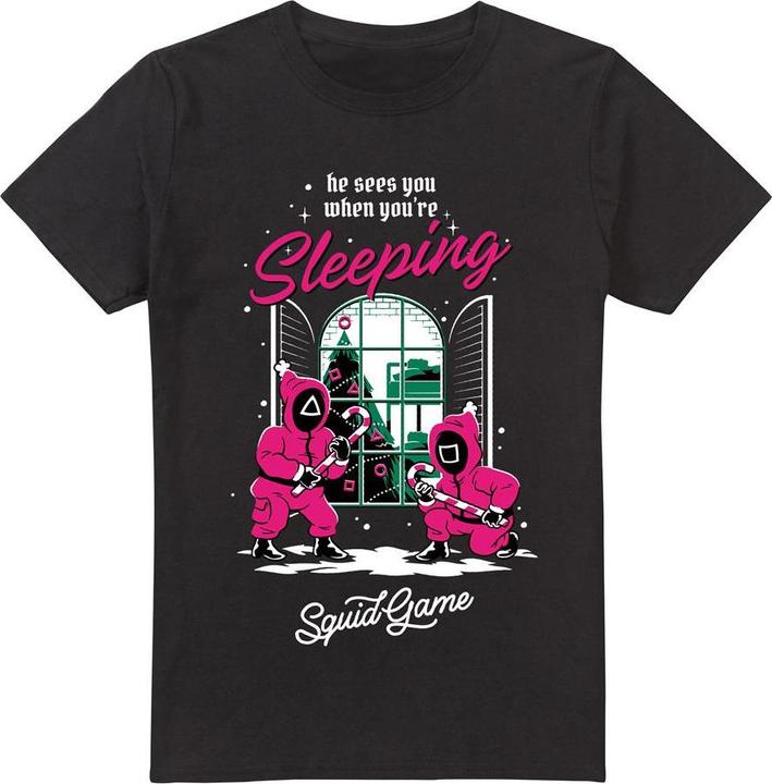 Squid Game He Sees You When You're Sleeping TShirt