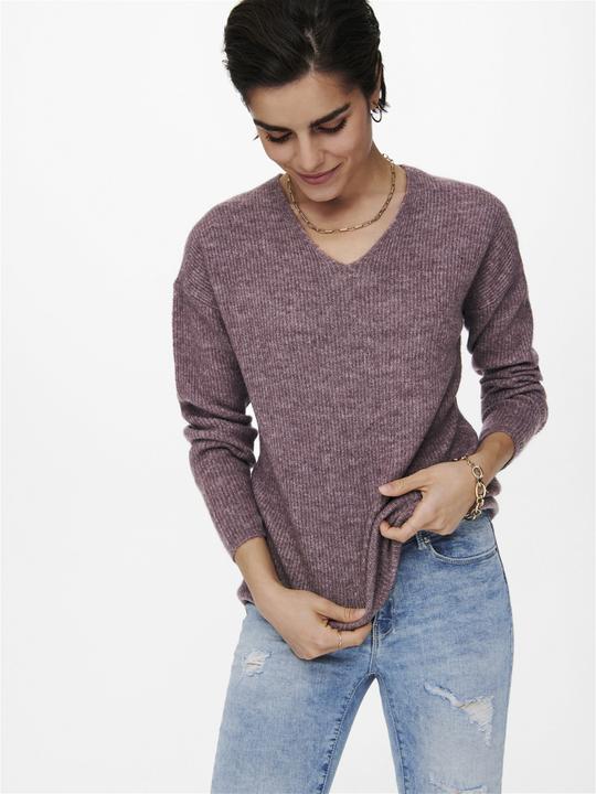 Actual product image Only V-neck knit sweater (S)