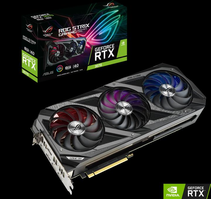 Produktbild ASUS GeForce ROG STRIX RTX 3070 GAMING-8G (8 GB)