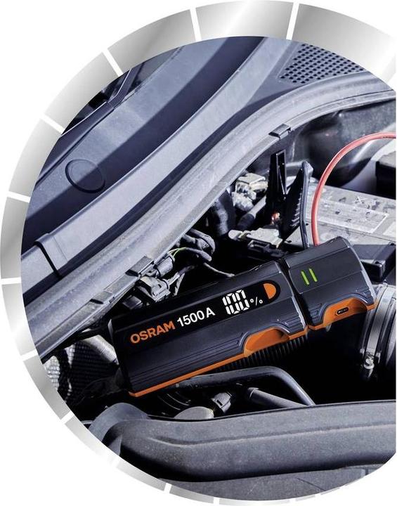 Produktbild Osram OJS030 Schnelllade-Lithium-Starter 1500A, 12000mAh (1500 A, 12000 mAh)
