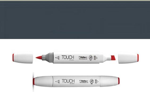 Produktbild Brushmarker Bluegrey 9 (Blaugrau, 3 mm, 1 x)