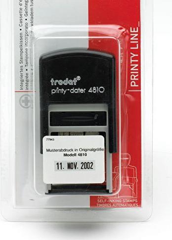 Actual product image Magni Dater Printy 4mm Trodat 4810