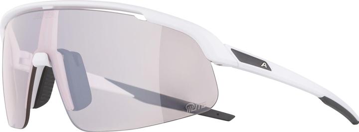 Actual product image ALPINA SPORTS Turbo Pro S Q-Lite (White Matt, Pink)