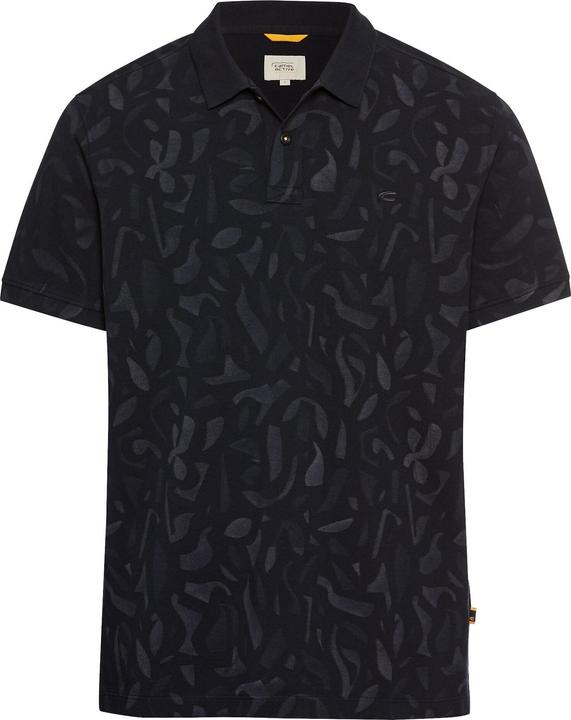 Camel Active Kurzarm Poloshirt aus reiner Baumwolle
